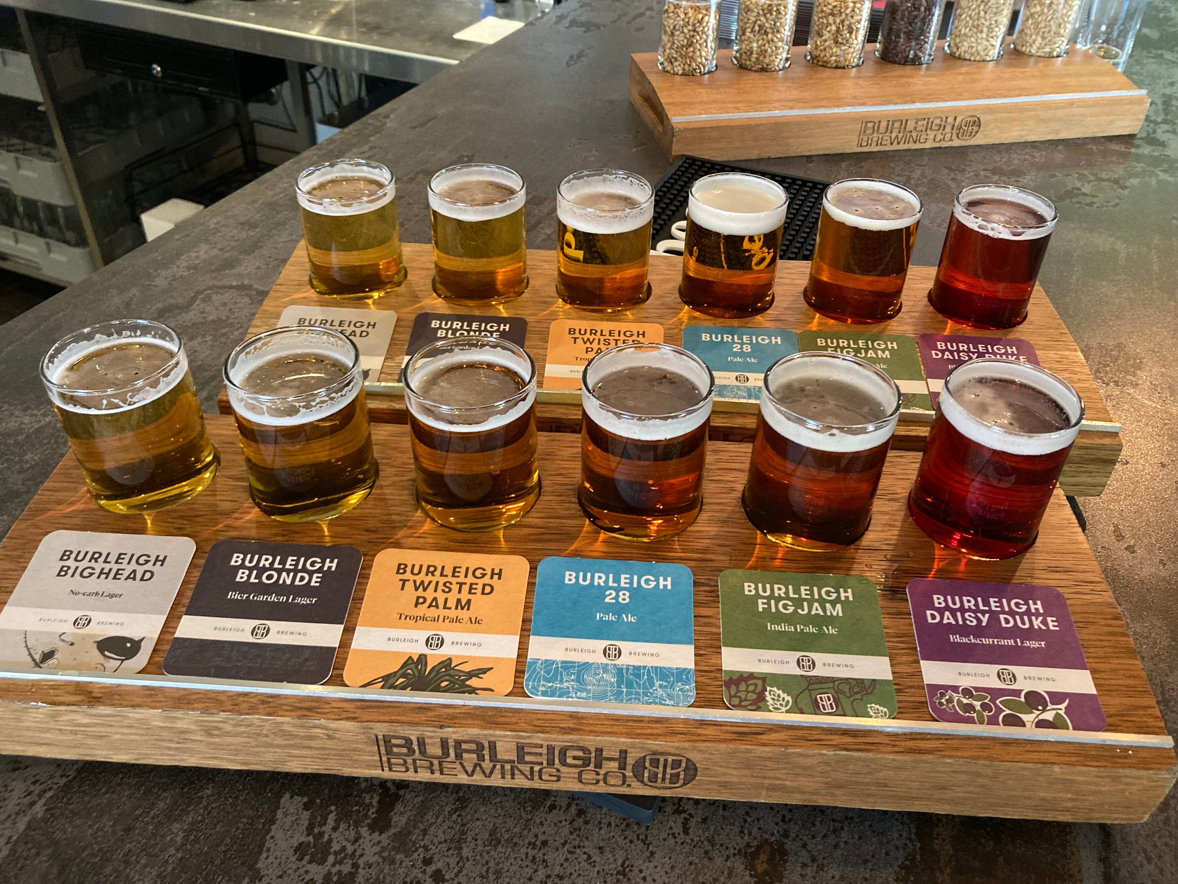 Craft brewery interior - Modern brewing facility with stainless steel tanks