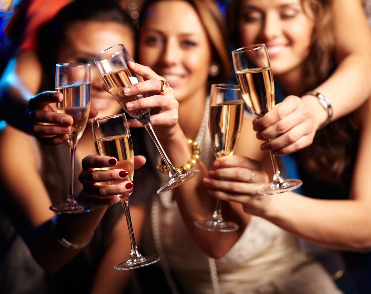 Hens Party Bubbly - Champagne and sparkling wine celebration