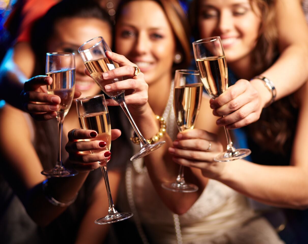 Hens Party Bubbly - Champagne and sparkling wine celebration