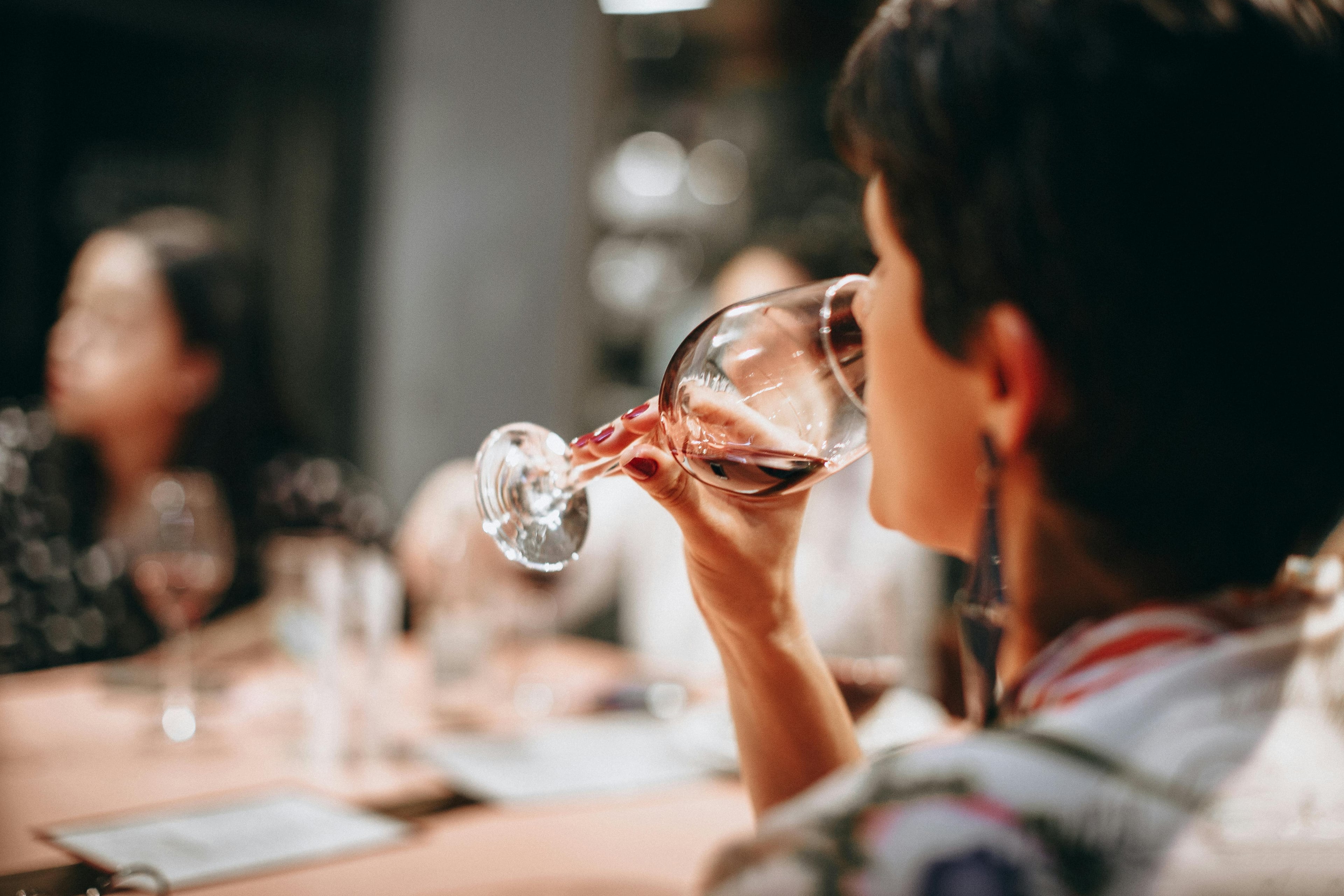Wine Tasting background